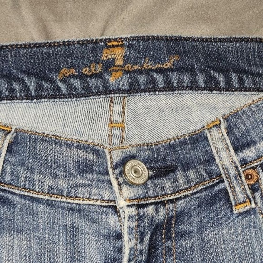 7 For All Mankind 7FAM Bootcut Jeans Size 29 - Picture 12 of 16